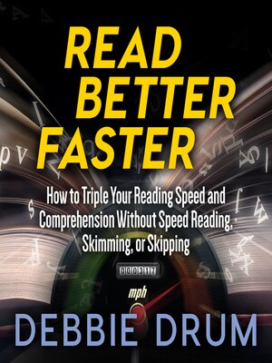 cover image of Read Better Faster